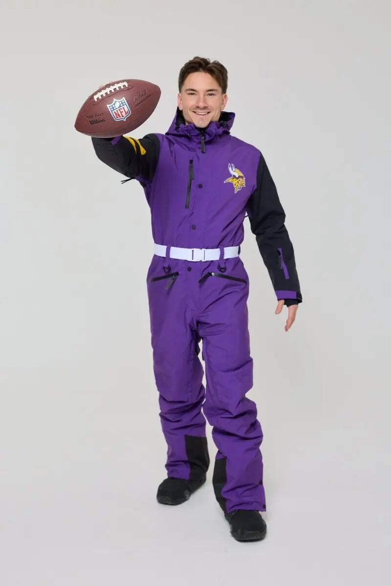 Heren Ski Skipak Waterdicht NFL Minnesota Vikings 14/14