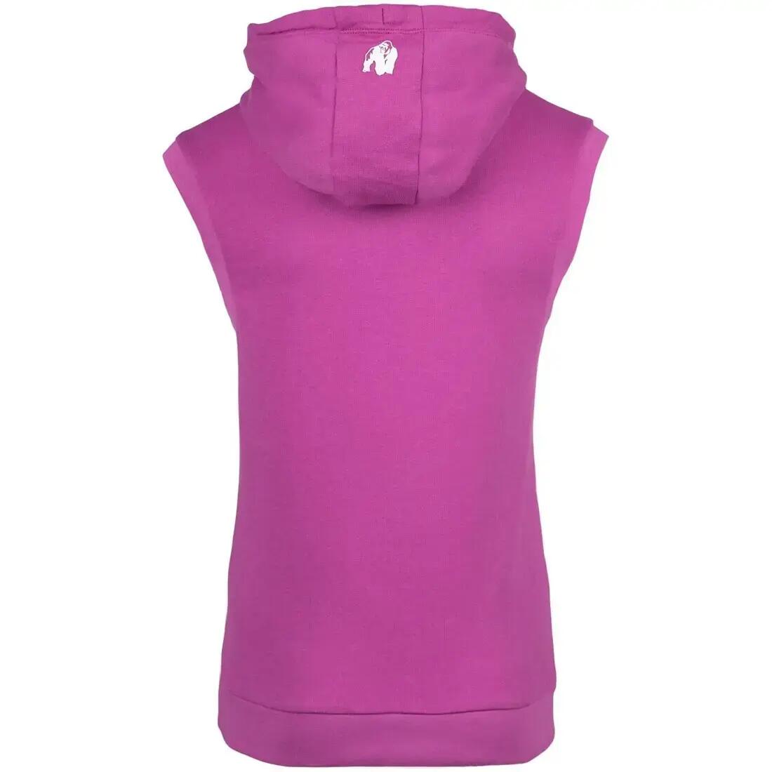 Virginia Felpa senza maniche con cappuccio - Fucsia 4/6