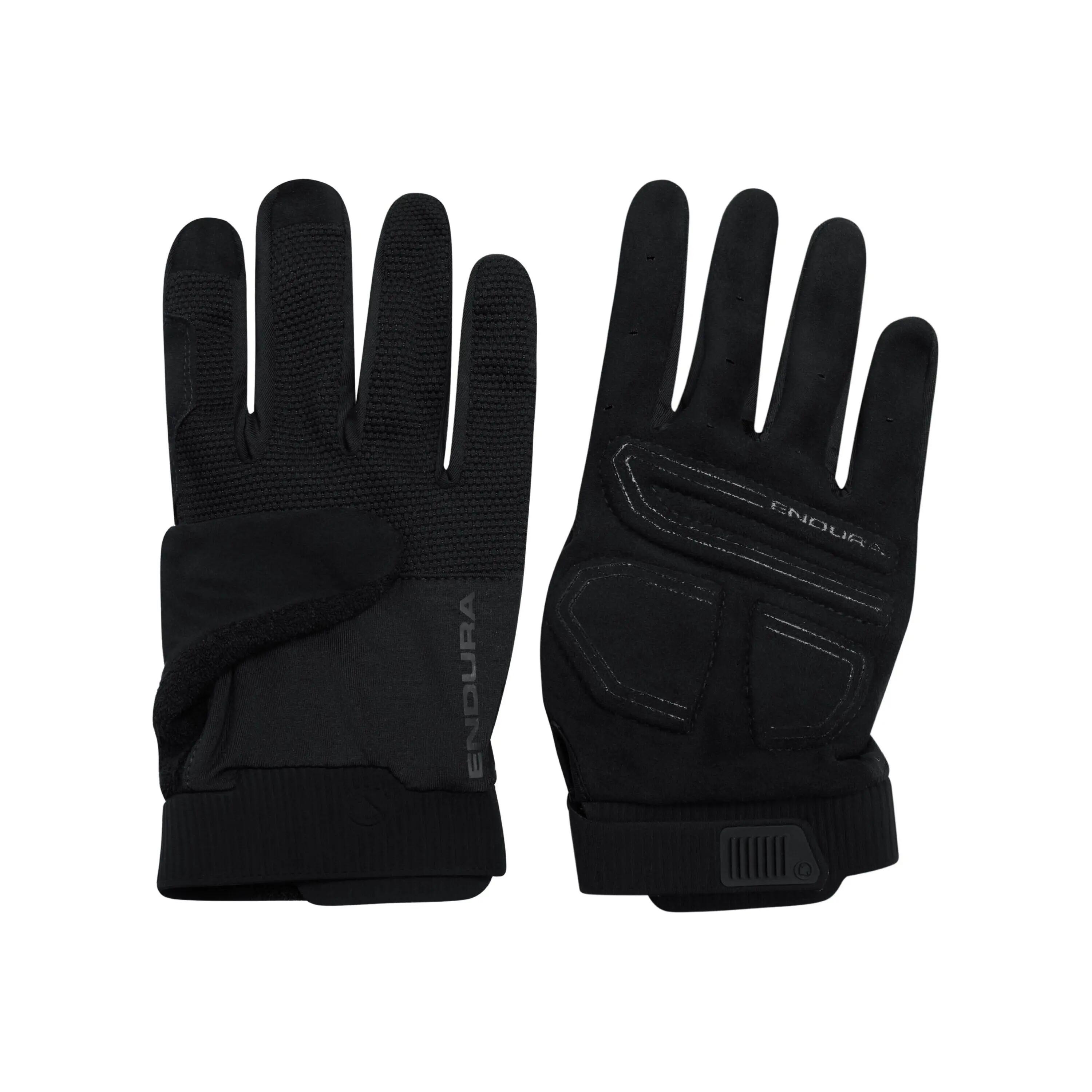 Długie rękawice Endura Loop Full Finger BK