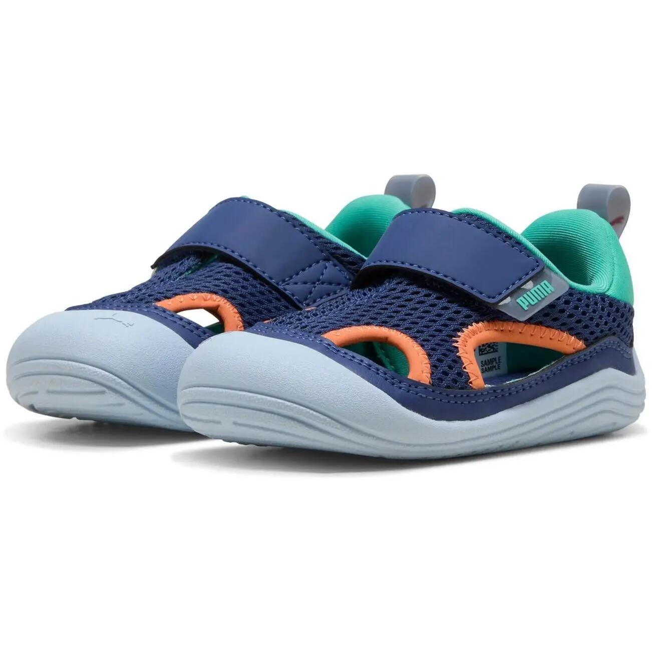 Baskets Puma Kitten Summer V Inf, Bleu, Enfants 3/5