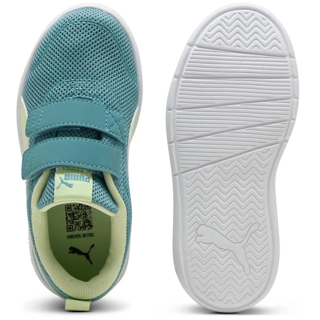 Zapatillas Puma Courtflex V3 Mesh Ps, Azul, Niños 2/5