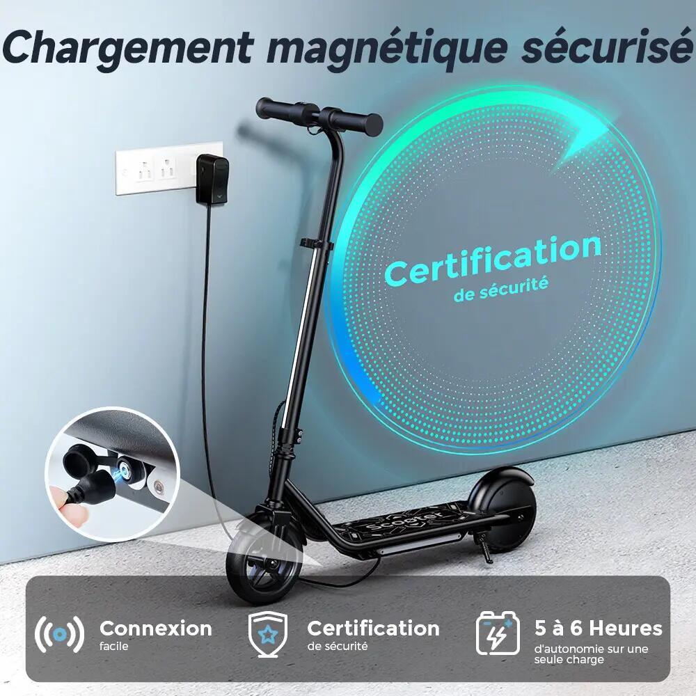 iScooter K2Pro trotinete elétrica infantil 16 km/h, 3 alturas e luzes LED 7/11
