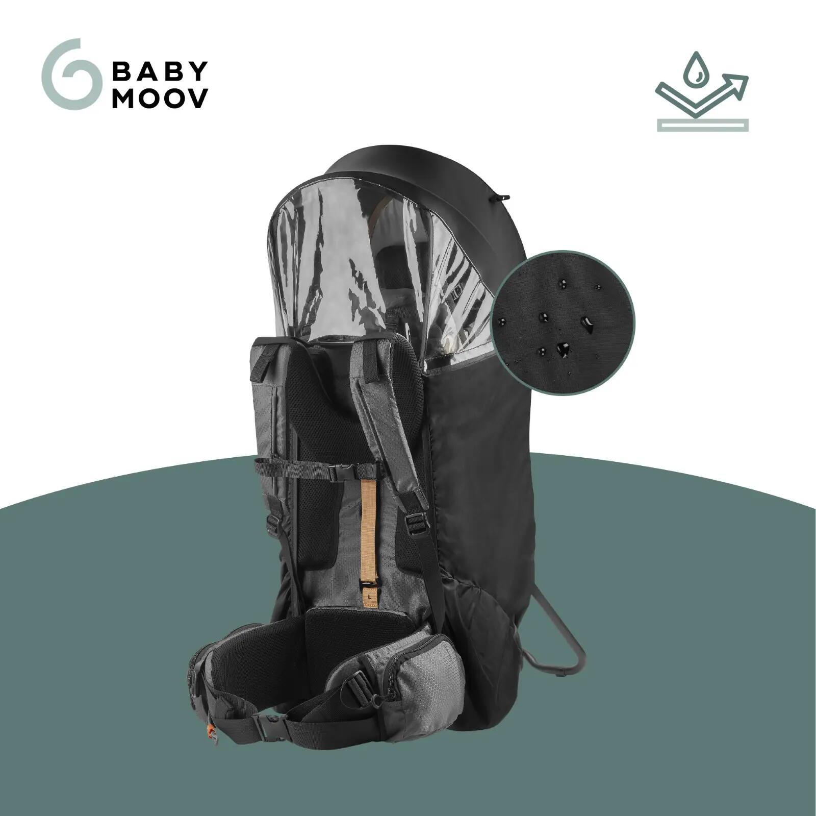 Funda impermeable para portabebés de senderismo Moov & Hike 3/7
