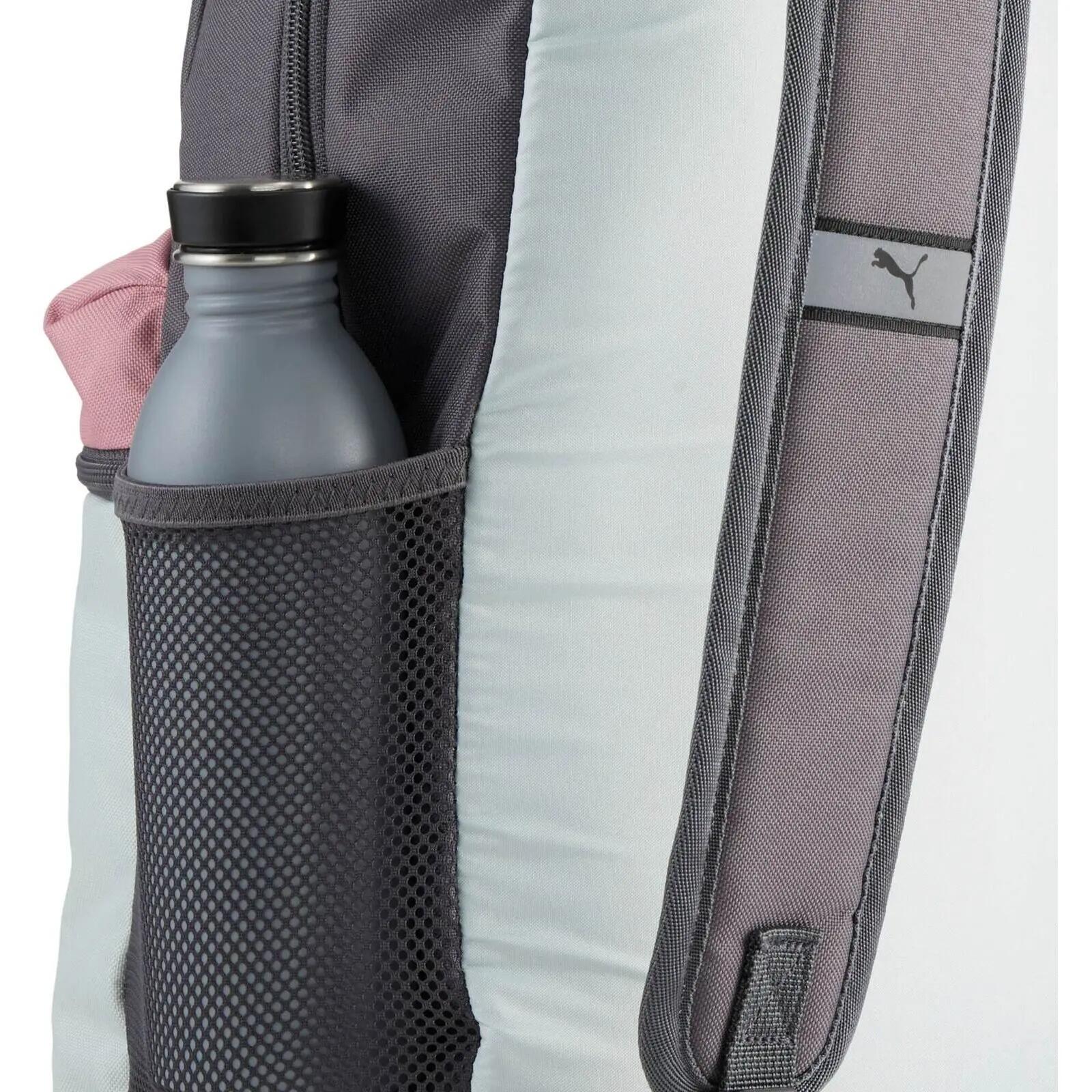 Mochila Puma Phase Color Block Backpack, Gris, Unisexo 3/5