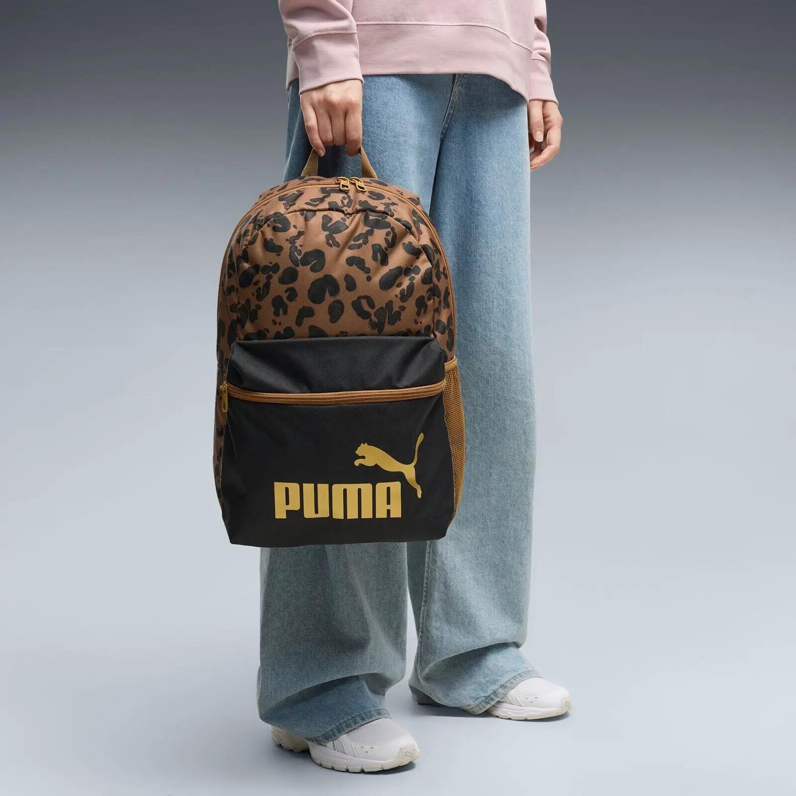 Zaino Puma Phase Aop Backpack 22L, Marrone, Unisex 5/7