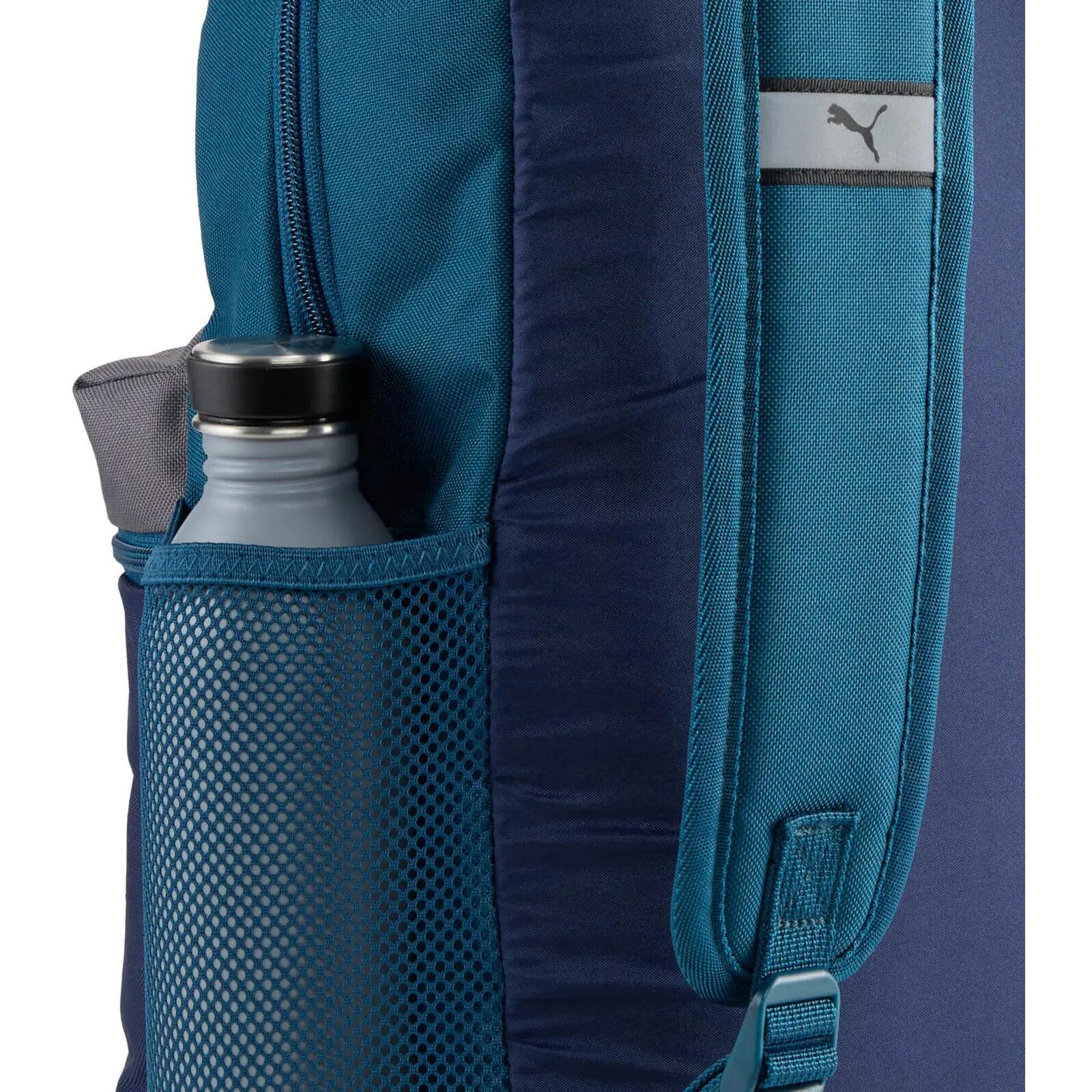 Mochila Puma Phase Color Block Backpack, Azul, Unisexo 3/5