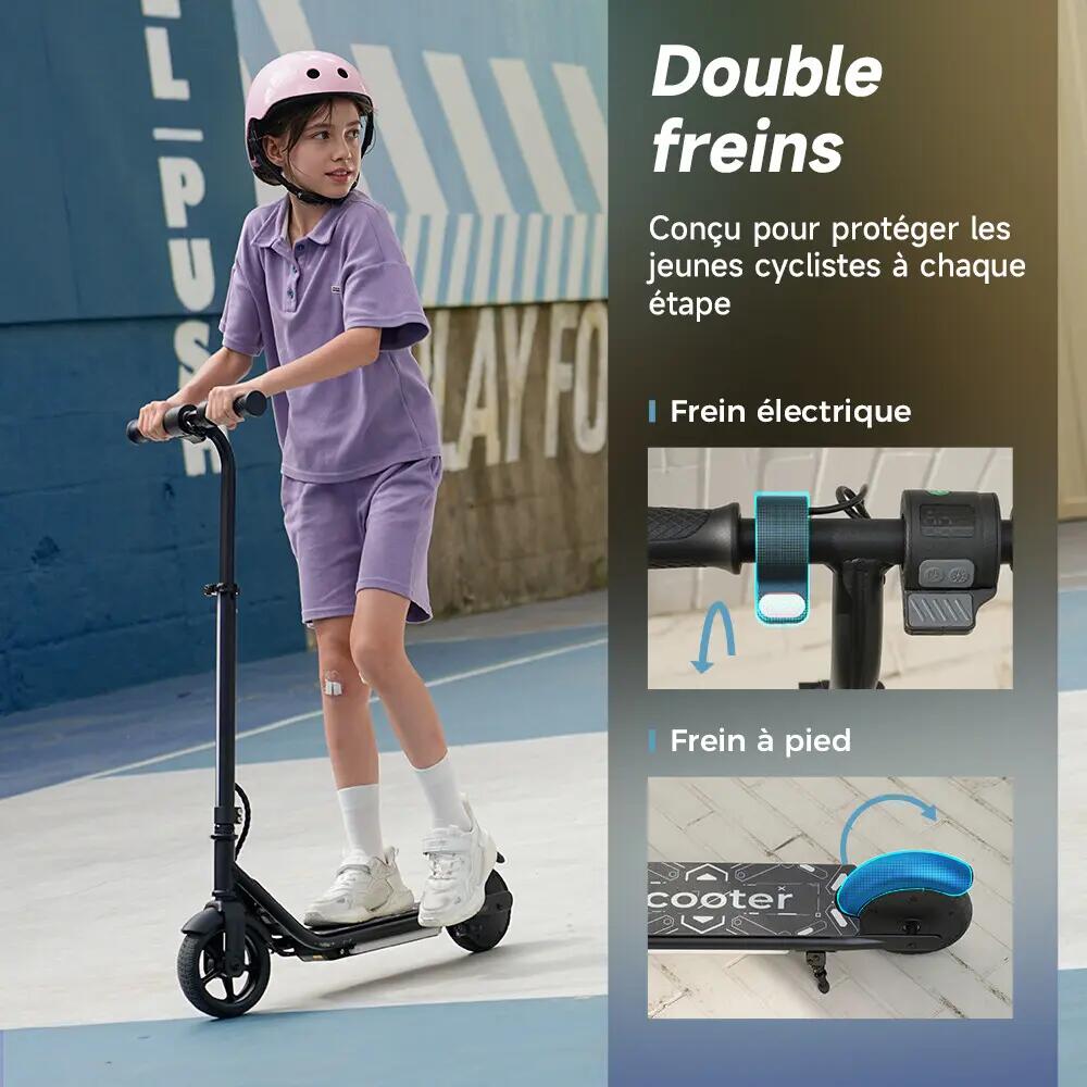 iScooter K2Pro trotinete elétrica infantil 16 km/h, 3 alturas e luzes LED 6/11
