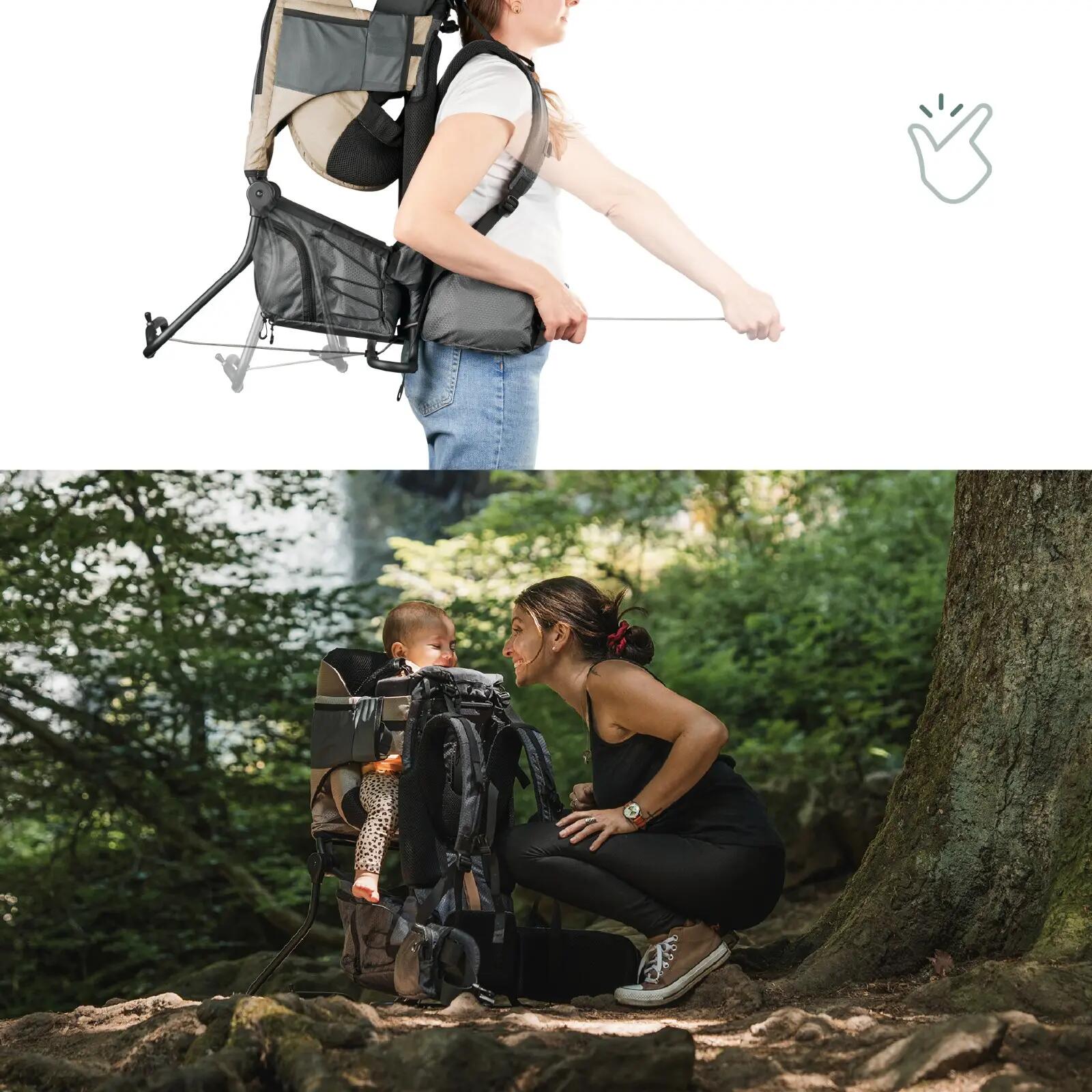 Babymoov krosna na dítě Moov & Hike+ Dune 6/7
