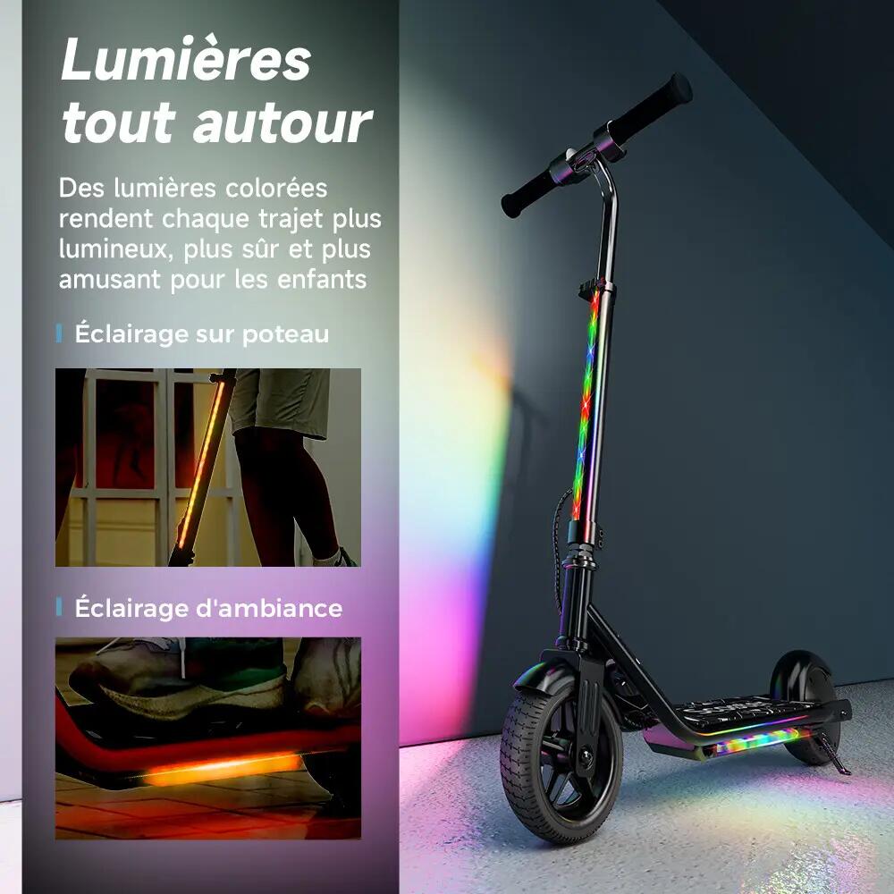 iScooter K2Pro trotinete elétrica infantil 16 km/h, 3 alturas e luzes LED 5/11