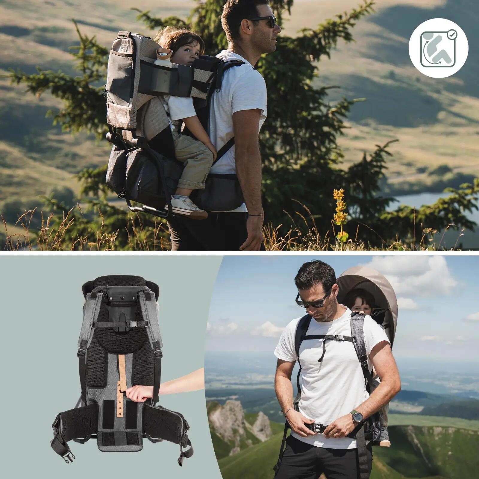 Babymoov krosna na dítě Moov & Hike+ Dune 5/7