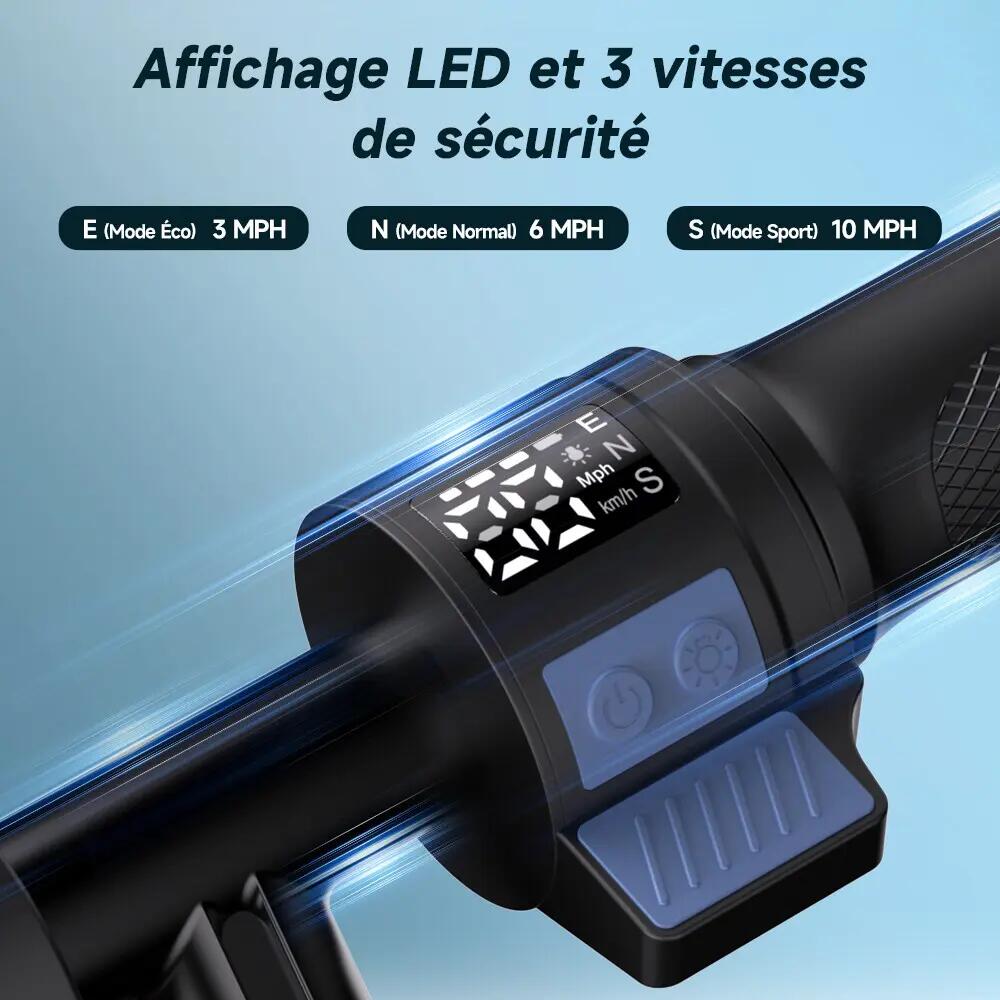 iScooter K2Pro trotinete elétrica infantil 16 km/h, 3 alturas e luzes LED 3/11