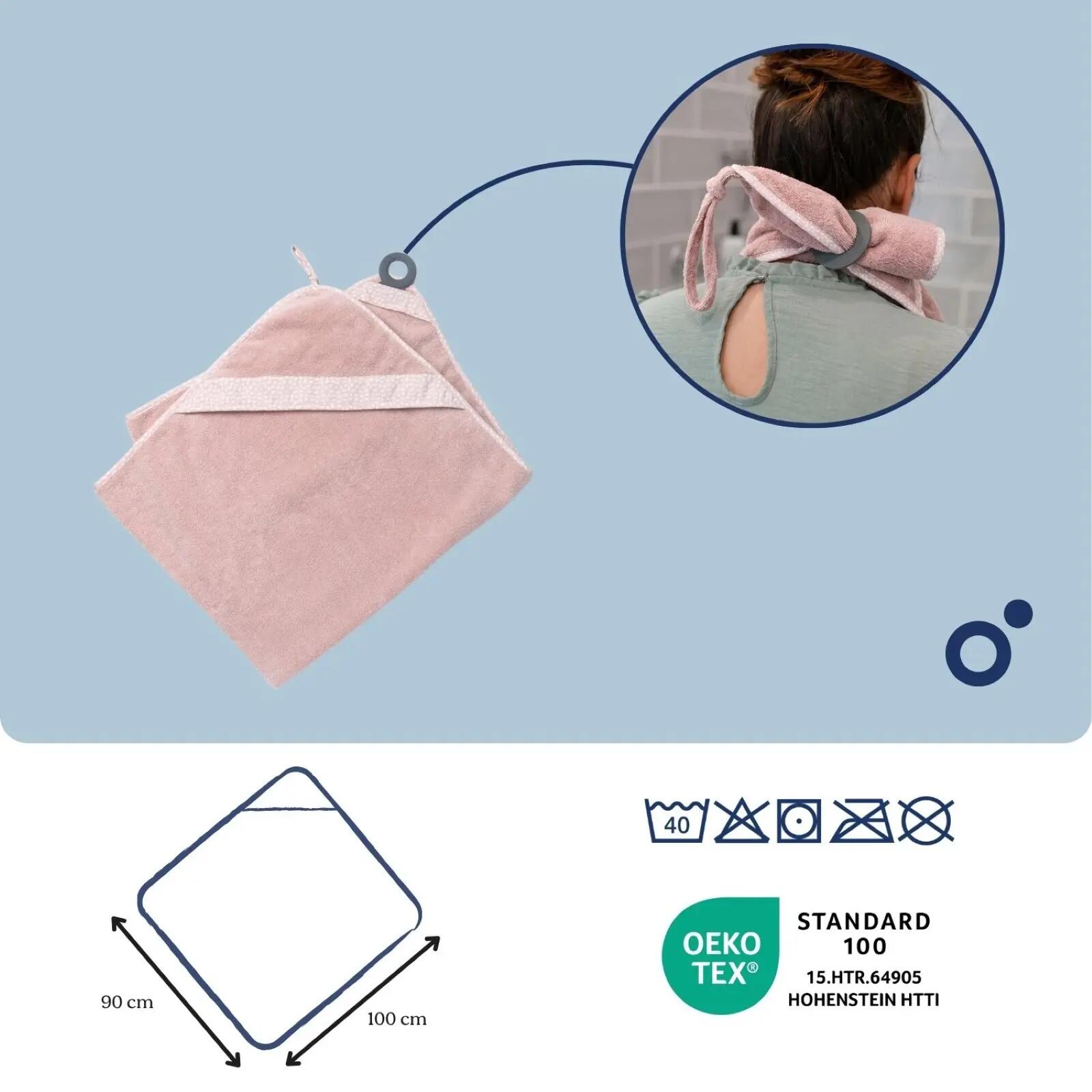 "Capa de baño Dry'n Play
Pink" 5/6