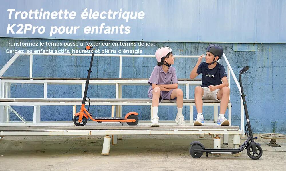 iScooter K2Pro trotinete elétrica infantil 16 km/h, 3 alturas e luzes LED 10/11