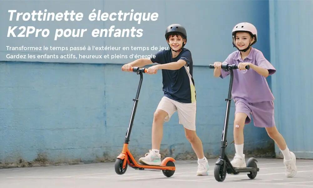iScooter K2Pro trotinete elétrica infantil 16 km/h, 3 alturas e luzes LED 9/11