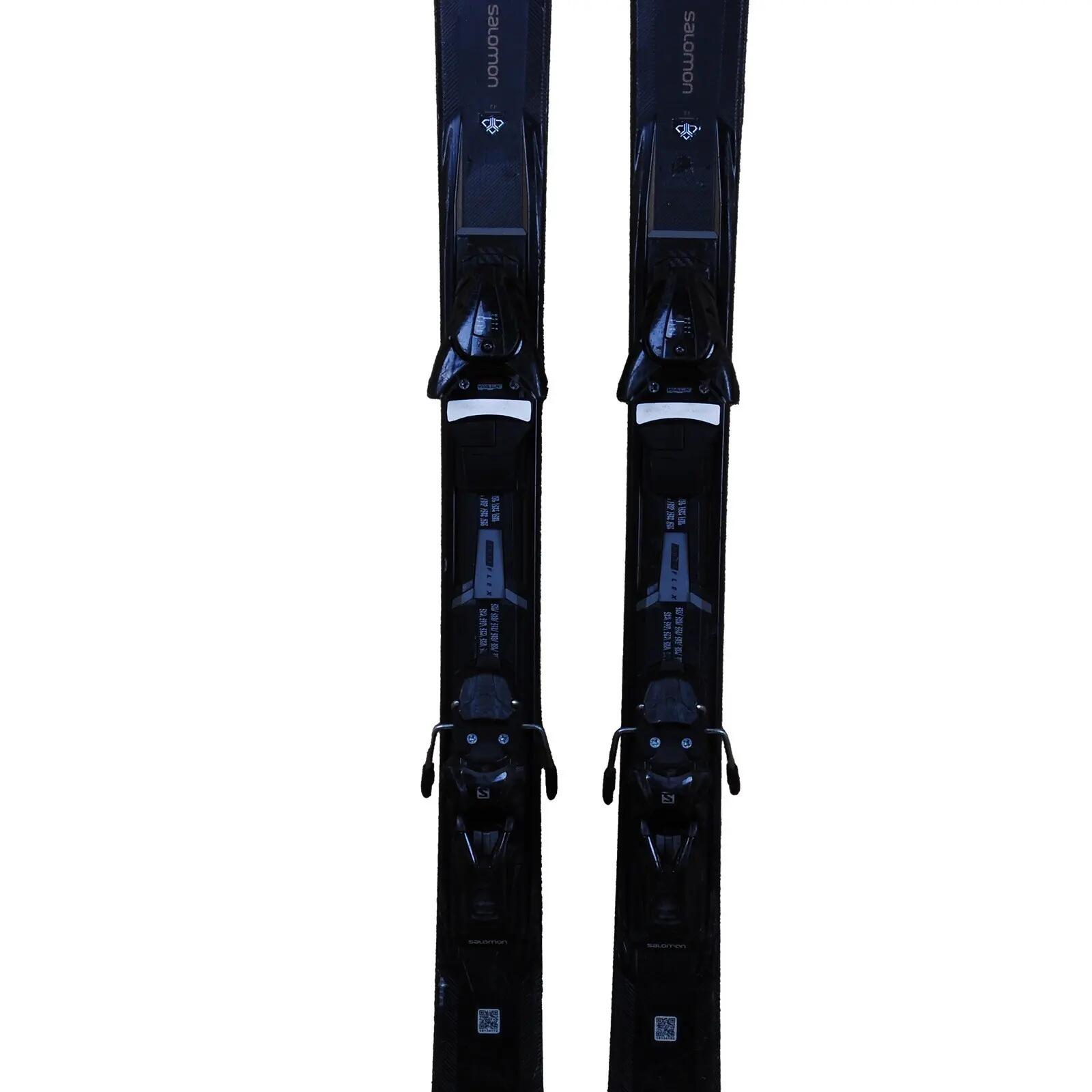RECONDITIONNE - Ski Salomon S Force 10 Xti + Fixations 3/4