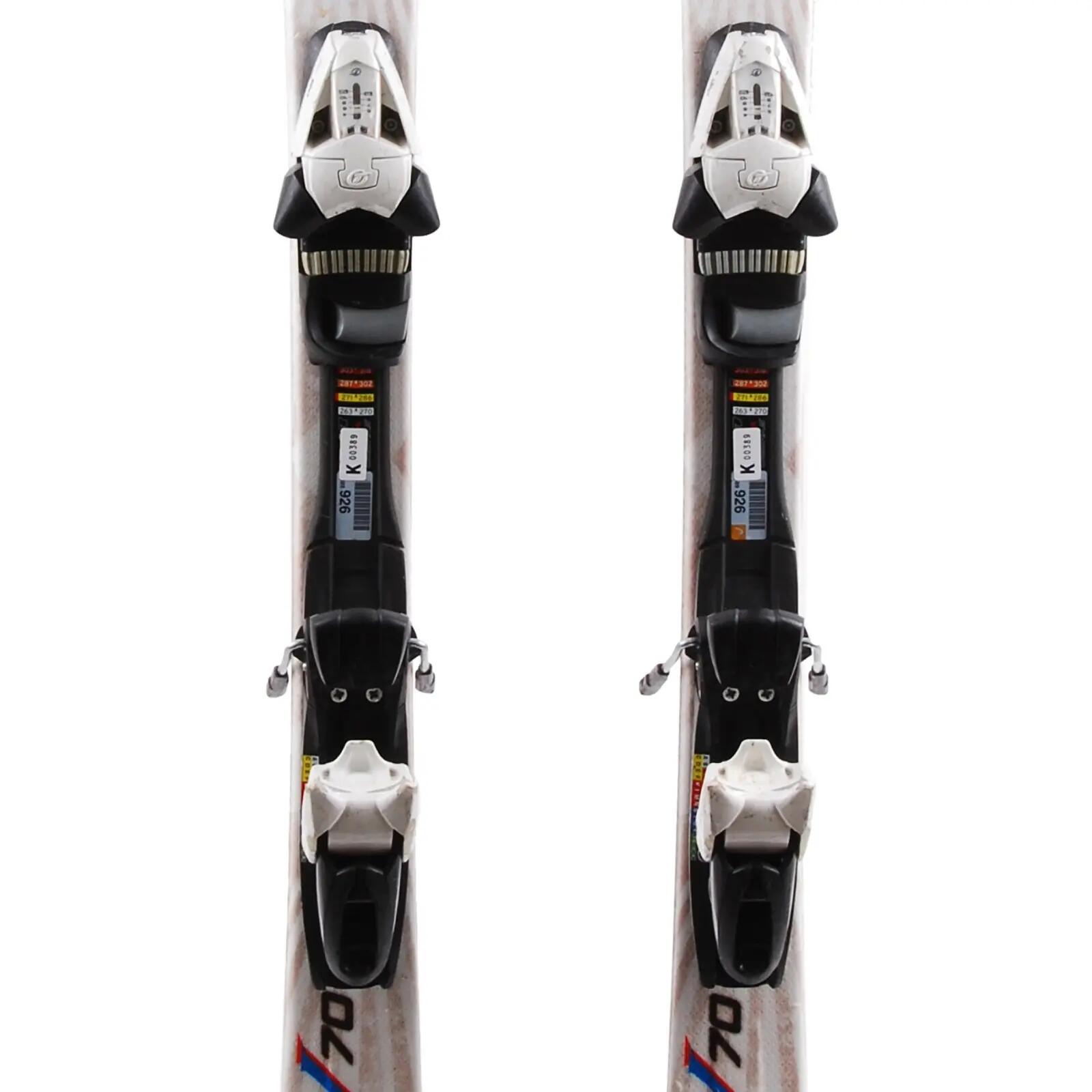 RECONDITIONNE - Ski Head Rev 70 + Fixations 3/4