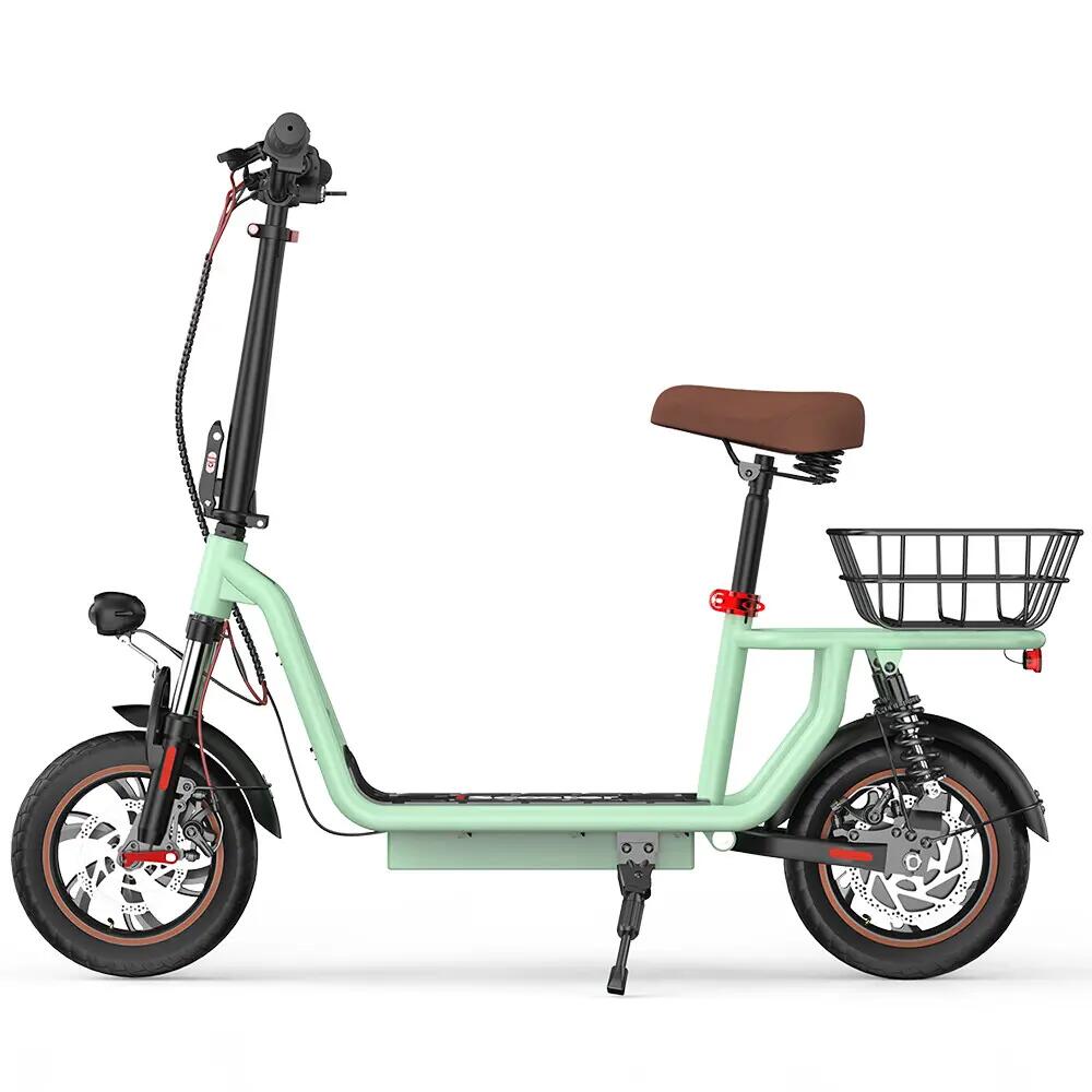 iScooter i12 patinete eléctrico 25 km/h, asiento, cesta y autonomía 35 km 2/13