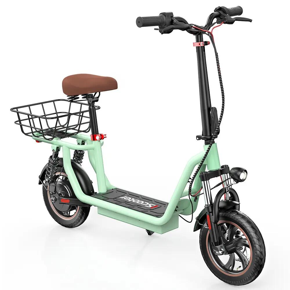 Trotinete elétrica iscooter i12 500W 36V dobrável 2/14