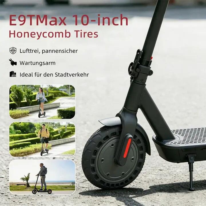 iscooter E9TMax elektrický skúter, 500W, 36V batéria 3/11