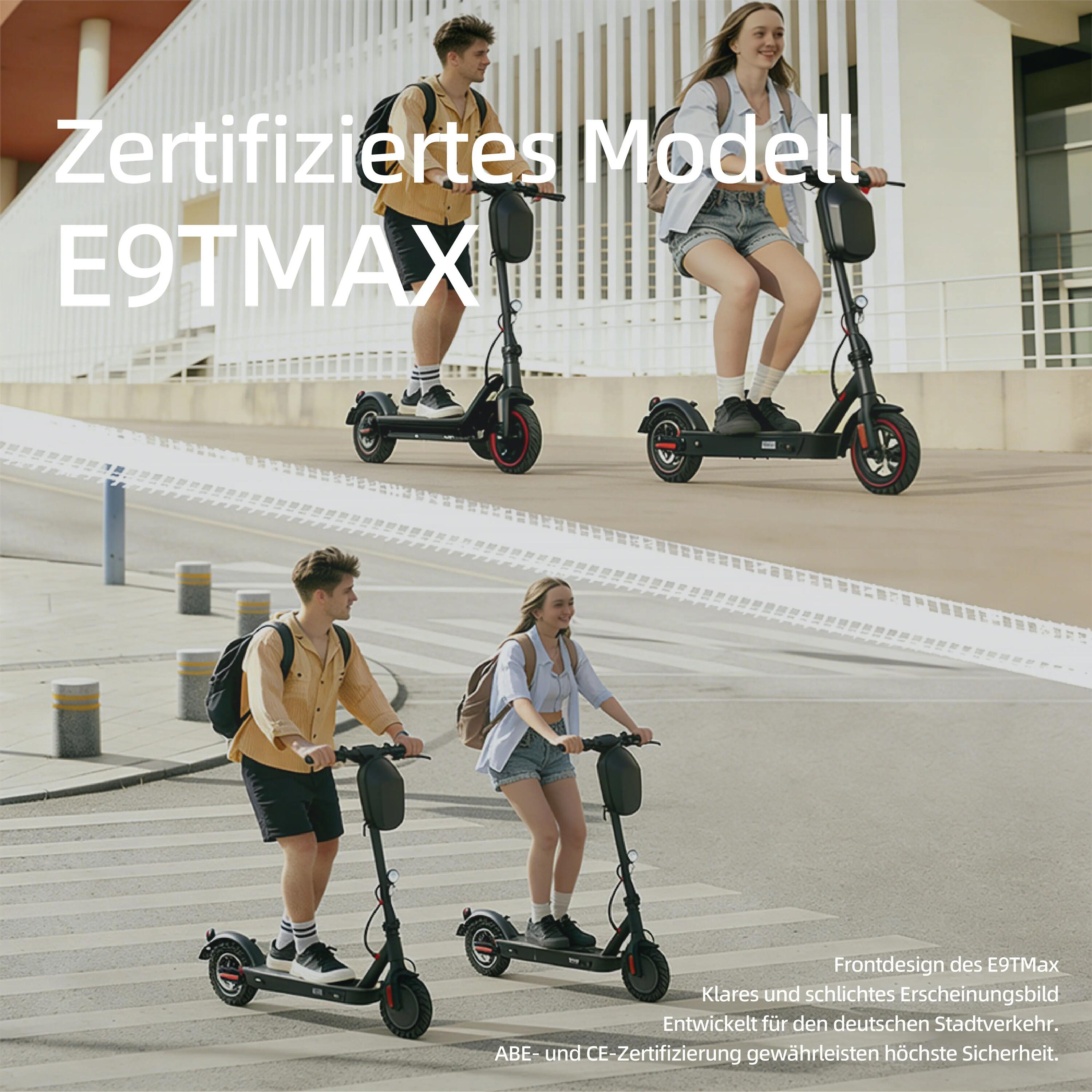 iscooter E9TMax elektrický skúter, 500W, 36V batéria 10/11
