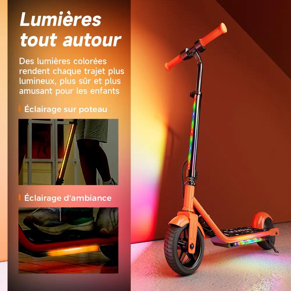 iScooter K2Pro trotinete elétrica infantil 16 km/h, 3 alturas e luzes LED 5/11