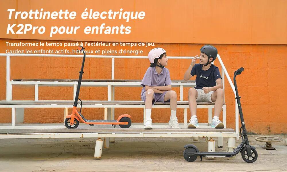 iScooter K2Pro trotinete elétrica infantil 16 km/h, 3 alturas e luzes LED 10/11