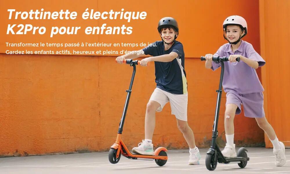 iScooter K2Pro trotinete elétrica infantil 16 km/h, 3 alturas e luzes LED 9/11