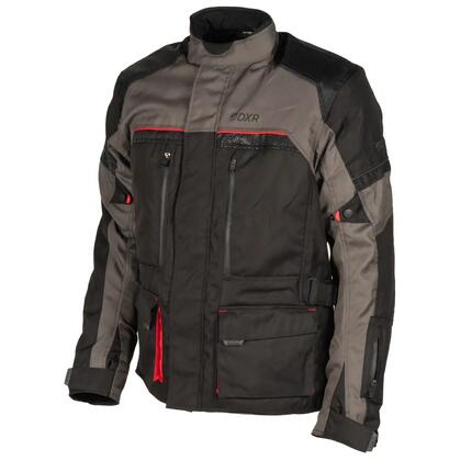 Veste ROADTRIP homme Noir Gris Foncé Rouge DXR