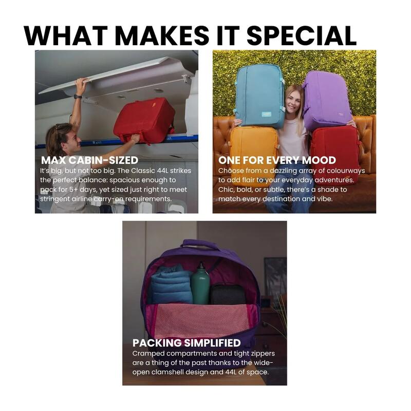 Rucsac CABINZERO Classic 44L, Verde, Unisex