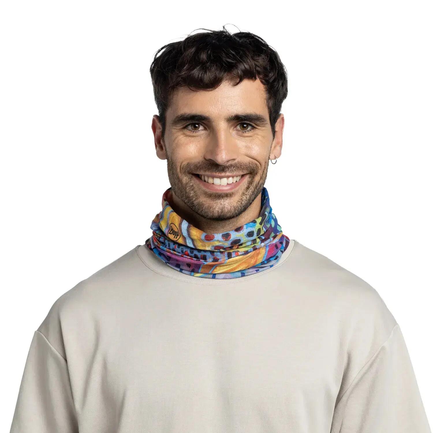 Bandana BUFF COOLNET UV® DEREK DE YOUNG TROUT CONFETTI 3/3