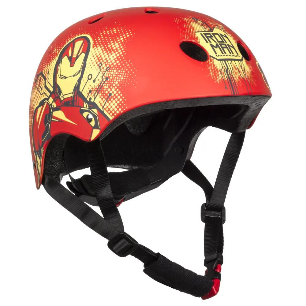 Bicycle helmet with child adjustment wheel Disney V3 Marvel Iron Man 54-58