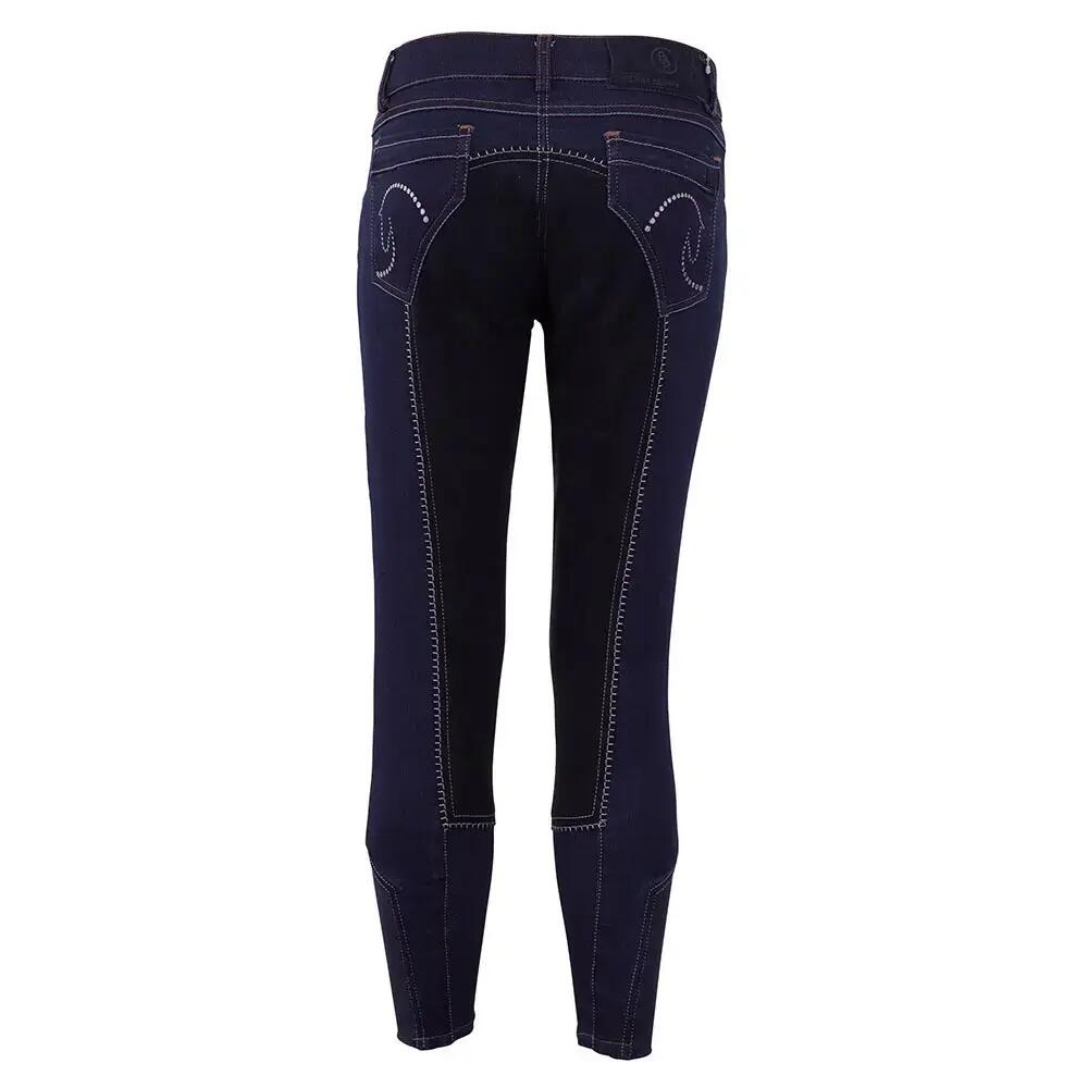 Pantalón de equitación infantil con bajos de microfibra BR Equitation Marley 2/4