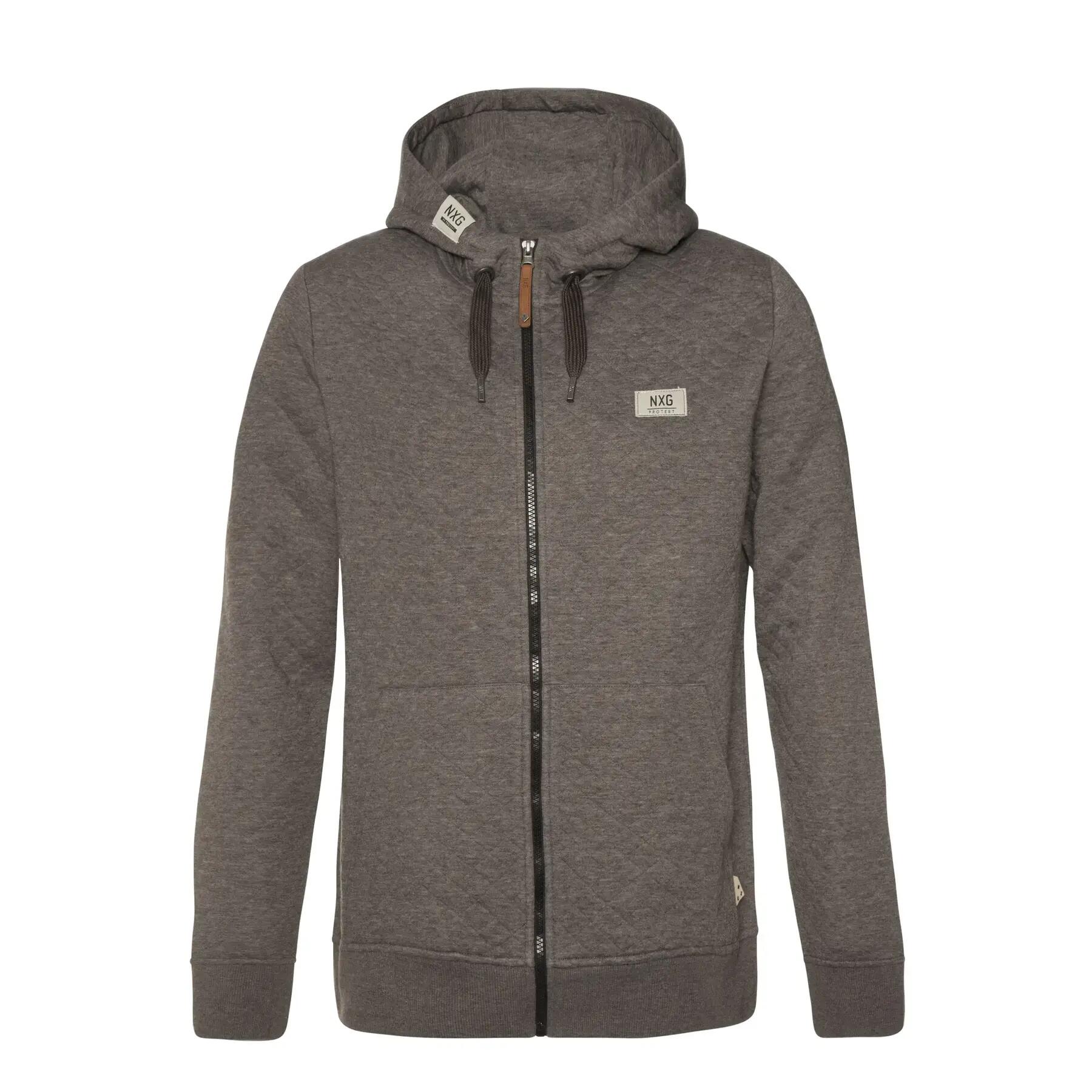 Felpa con cappuccio e zip Protest Nxgoxfordy 1/7