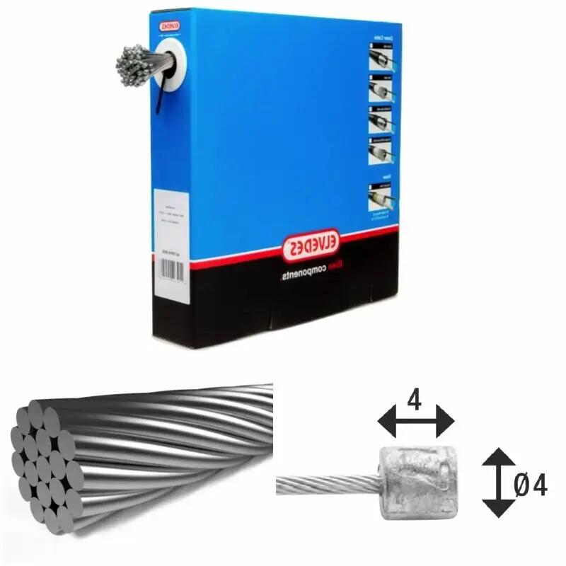 Stainless transmission cables with N head Elvedes (x50)