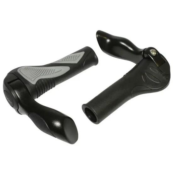 Poignées vélo avec embout de cintre intégré P2R Hafny