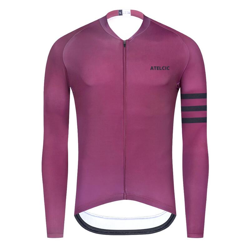 Fietsshirt Rood - Zwart Atelcic