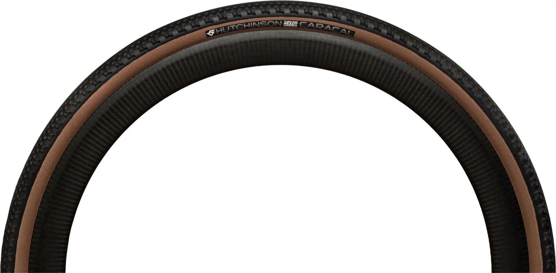 Hutchinson Caracal 700mm Tubeless Ready Soft Gravel Tire Hardskin Bi-Compound Ta 3/5