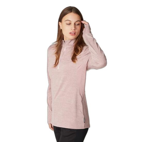 Damen Langarmshirt W PRTSENNA 1/4 ZIP TOP