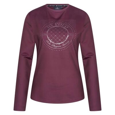Dames-t-shirt met lange mouwen hv polo lindsey