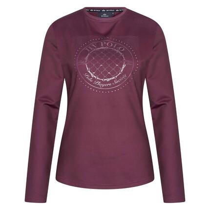 T-Shirt, Langarm, Damen HV Polo Lindsey