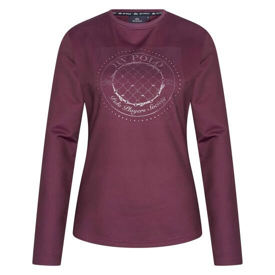 T-Shirt, Langarm, Damen HV Polo Lindsey