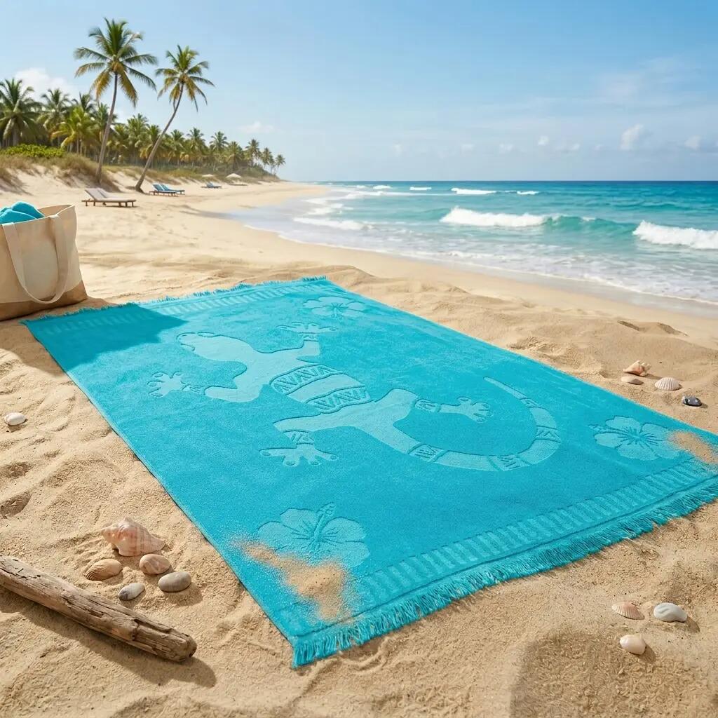 Serviette de plage XL - Cayman - 140x180cm - 340g/m² 3/3