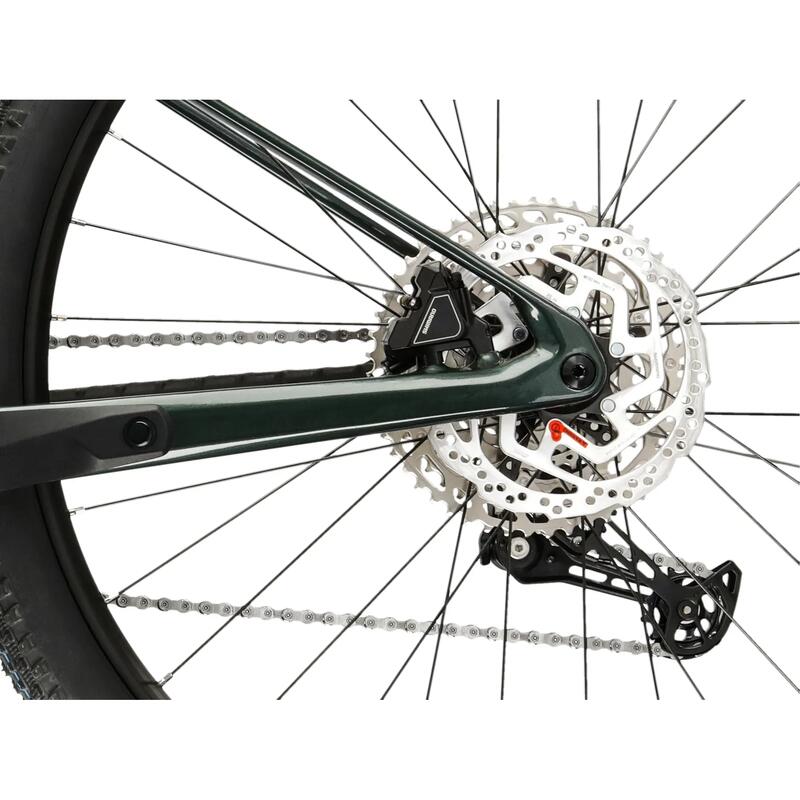 Bicicleta MTB Hardtail Kross Level RS 1.0 29 inch verde Shimano Deore