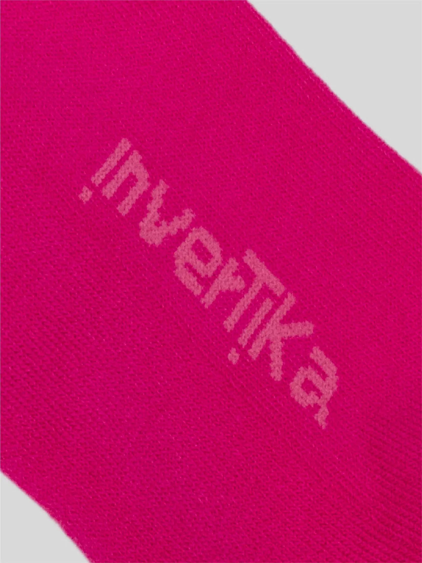 Calze sportive antiscivolo cotone soletta con grip allenamento Fucsia 5/5