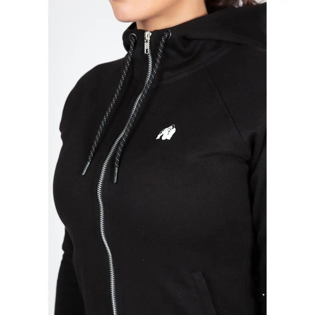 Marion Zipped Hoodie - Zwart 6/7