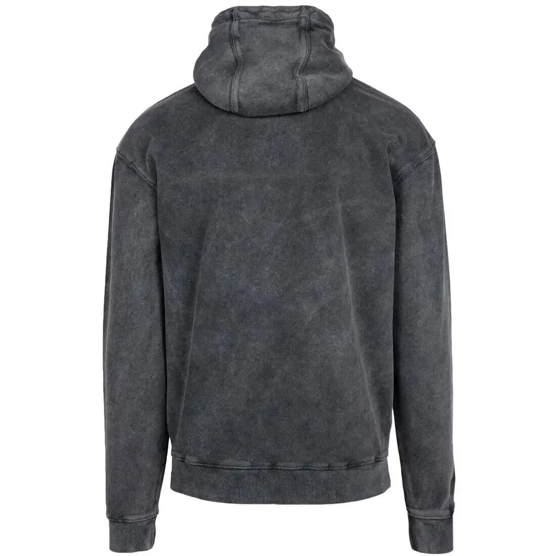 Crowley Men's Oversized Hoodie - Washed Grijs 5/7