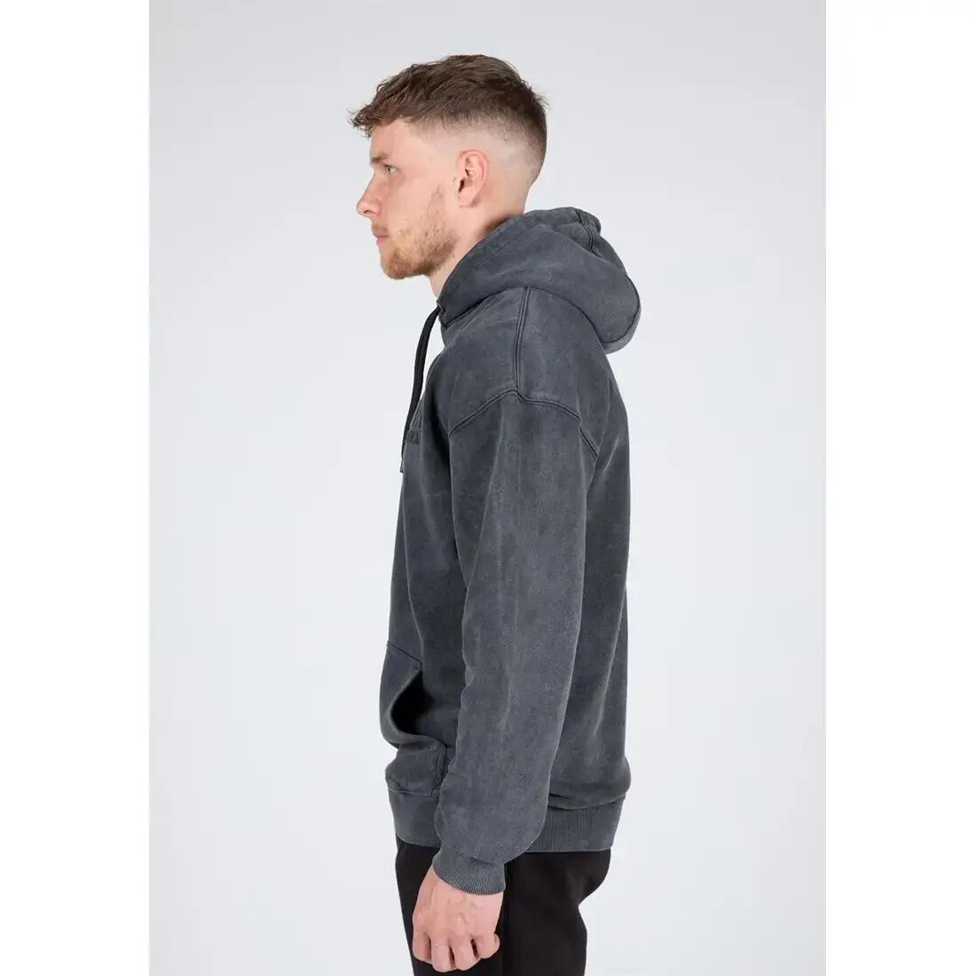 Crowley Men's Oversized Hoodie - Washed Grijs 4/7