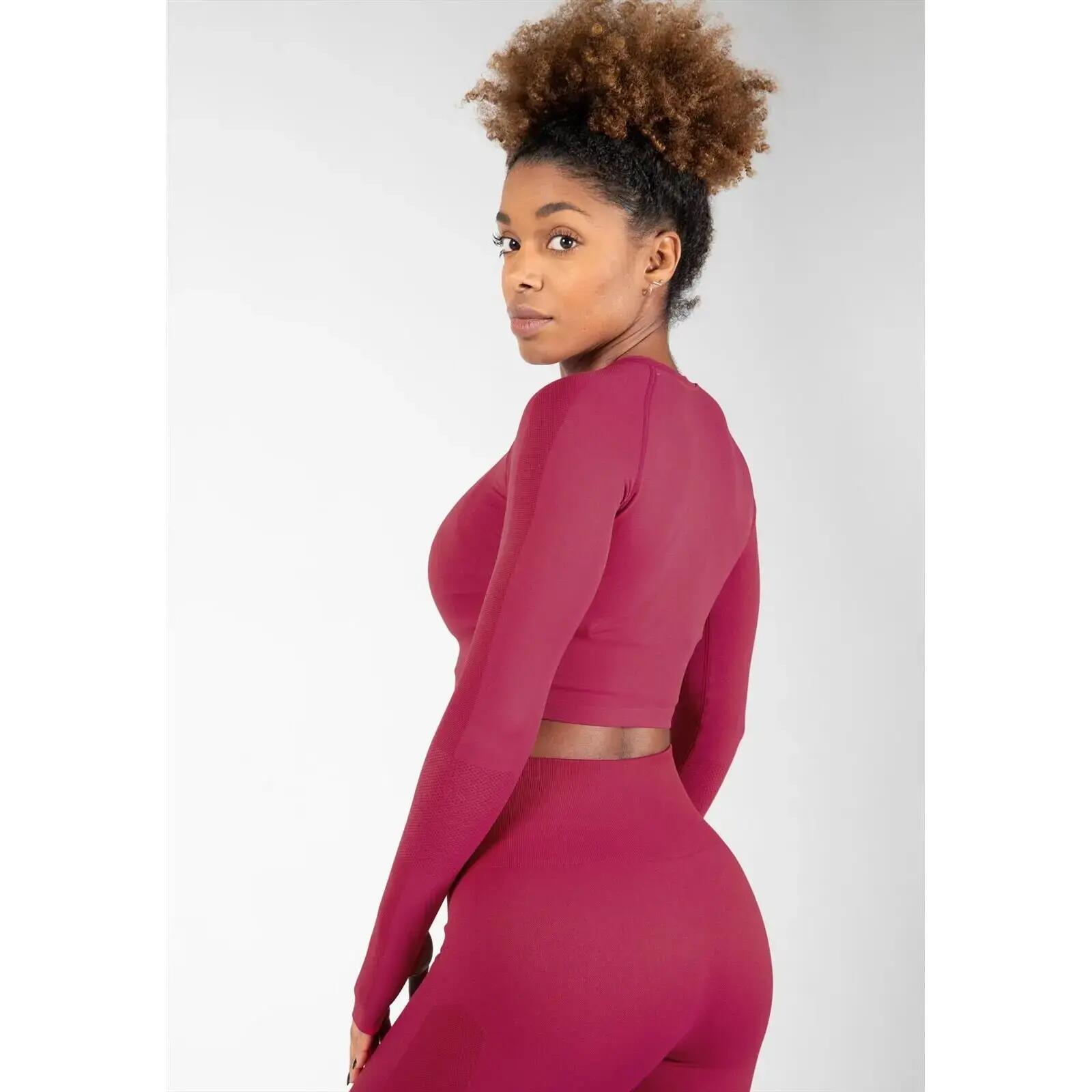 Hilton Seamless Long Sleeve - Fuchsia 3/6