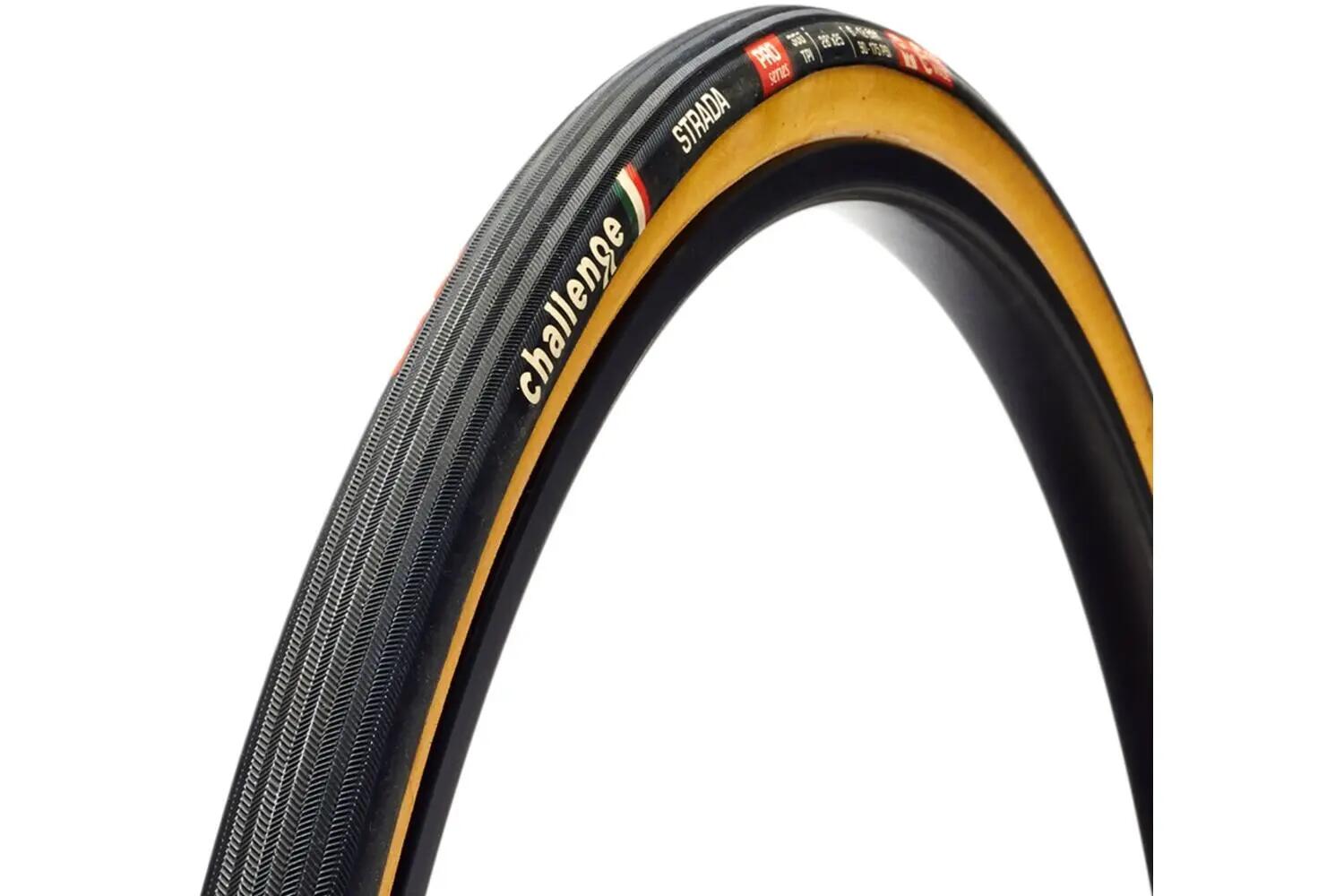 Challenge Strada Pro OT TLR 700x30c Schwarz Braun 1/4