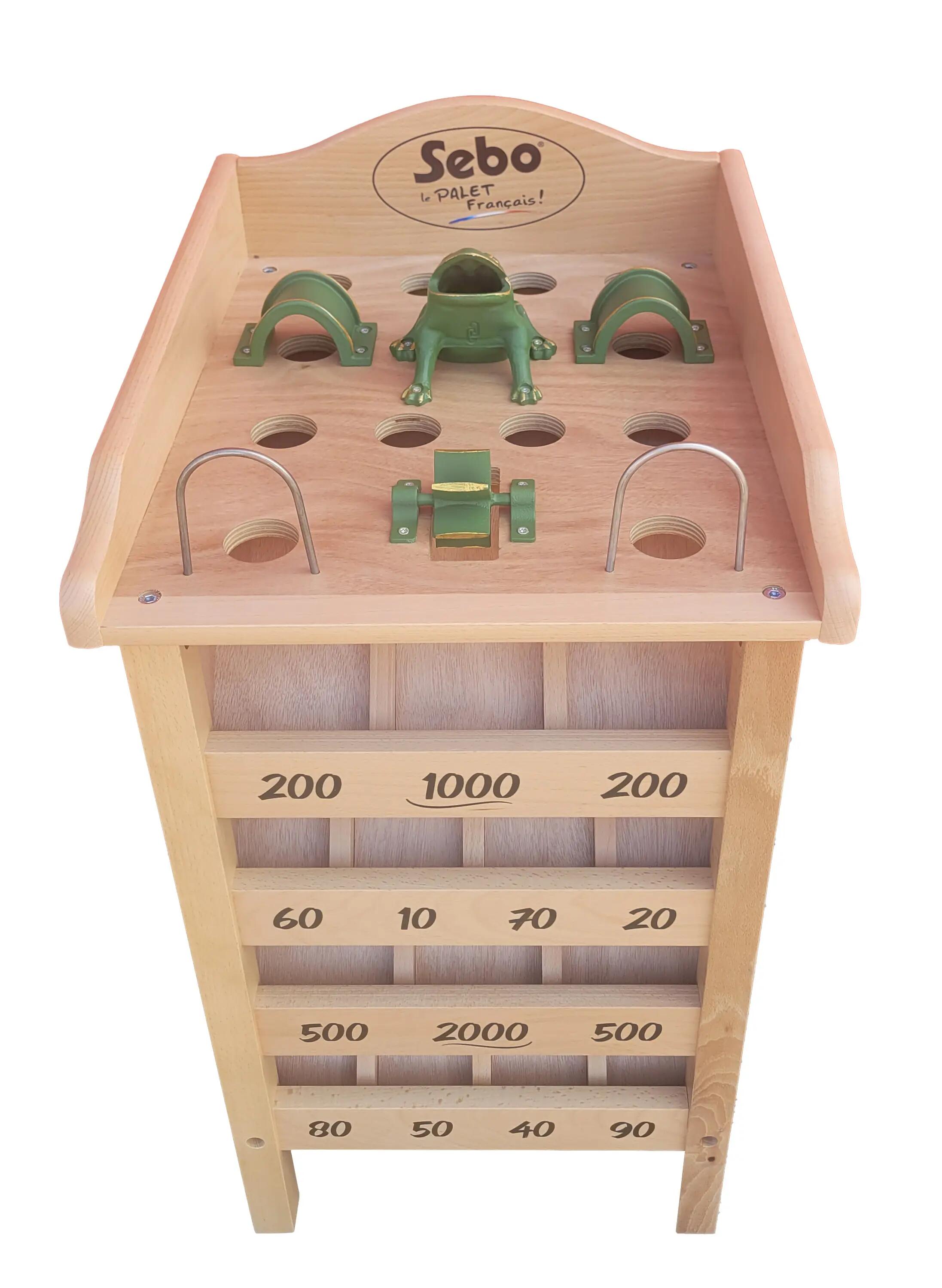 Jeu de la Grenouille, ou du Tonneau, pré-monté, fabriqué en France 4/5